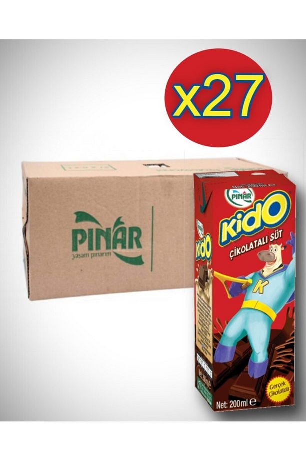 Kido Çikolatalı Süt 180 Ml X 27 Adet - 1