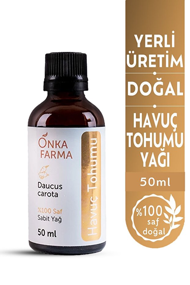 Onka Farma 100% Pure Carrot Seed Oil - 50 ml