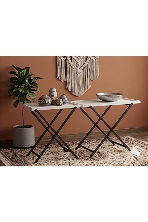 rectangular serving table - 2