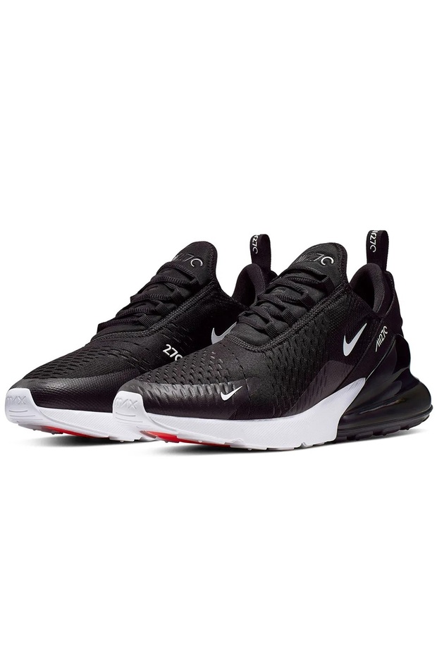 Air Max 270 HJ3222 AH8050 Sneaker Unisex Spor Ayakkabı SİYAH-BEYAZ - 3