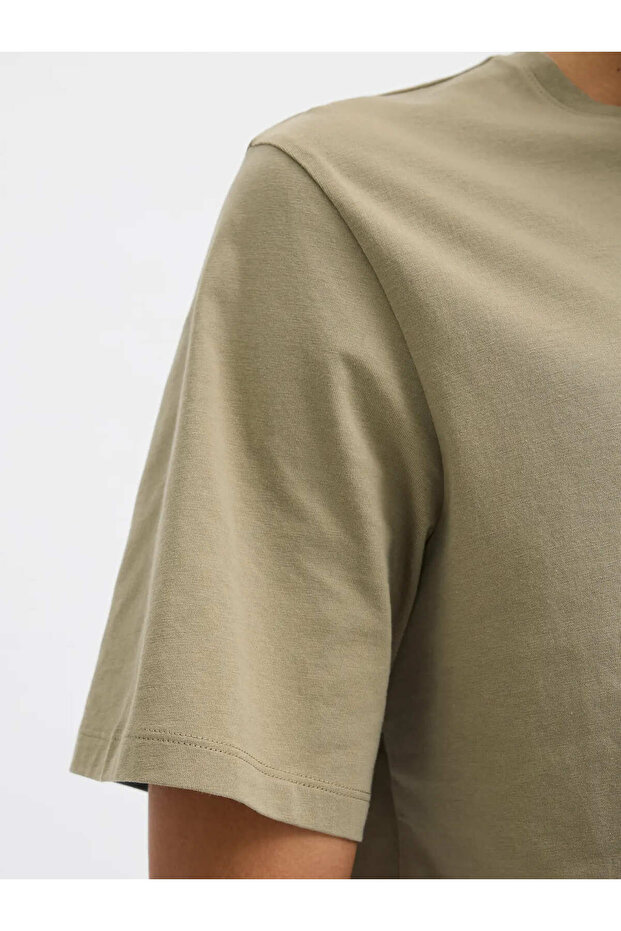 JJEORGANIC BASIC TEE SS O-NECK NOOS CORIANDER GREEN - 4