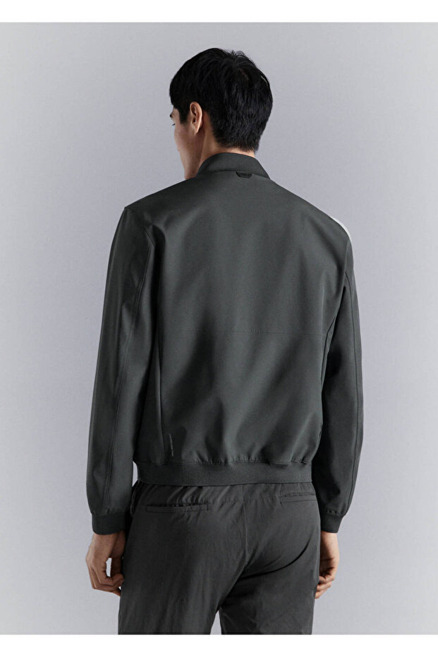Water repellent bomber ceket - 4