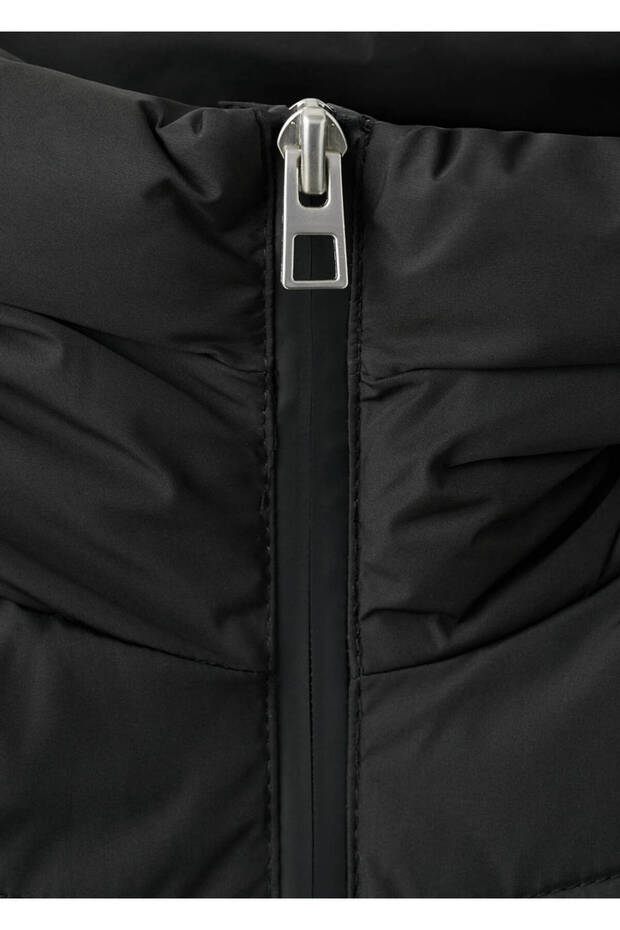 Kapüşonlu kapitone anorak - 5