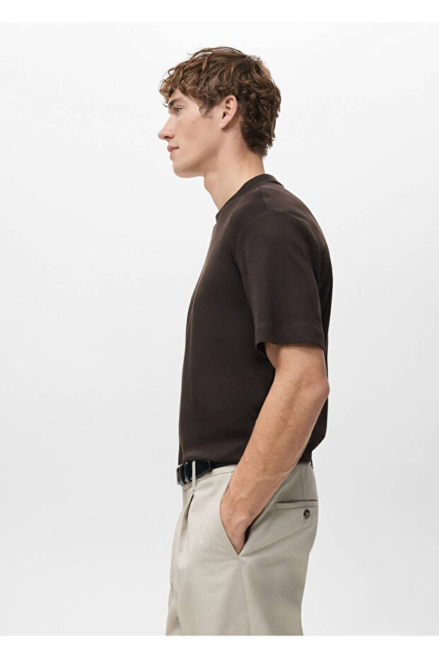 Medium weight regular fit tişört - 7