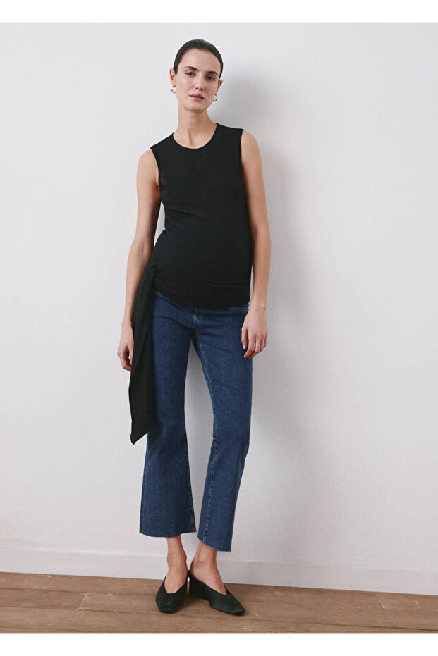 Wide leg hamile jean - 2