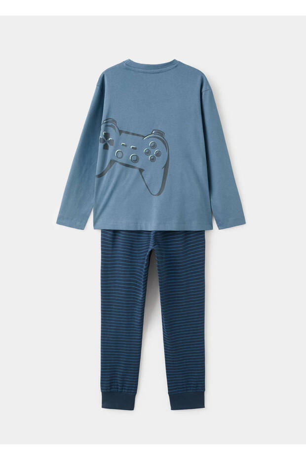 Patterned long pajamas - 2