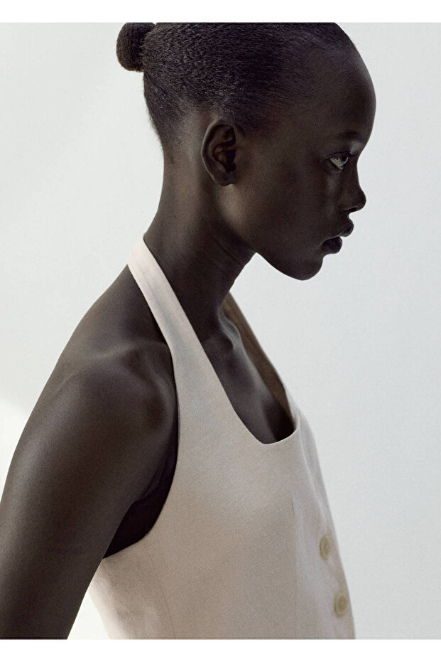 Keten takım yelek - 6