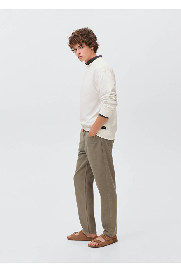 Cotton Basic Sweater - 1