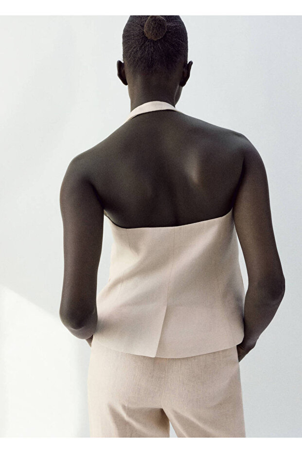 Keten takım yelek - 4