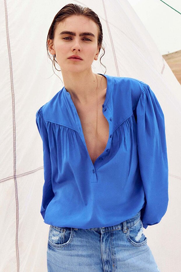 Oversized blouse - 1