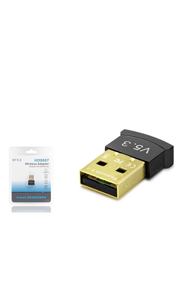 محول بلوتوث USB HD9007 5.3 أسود