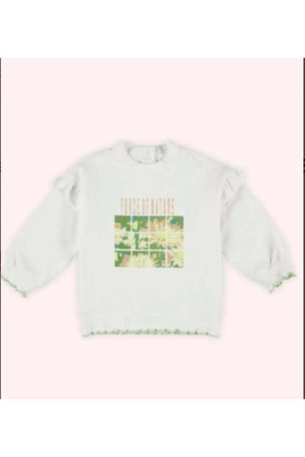 Girl baby botanic garden sweatshirt gk7028