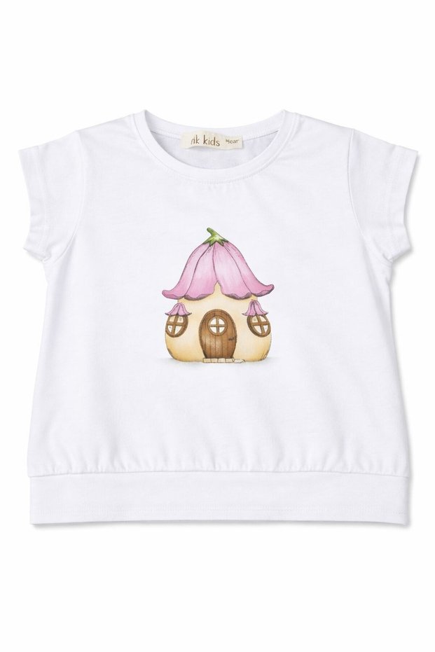 Baby Girl 38614 Magnolia Hause Tee Shirt Gkn0066