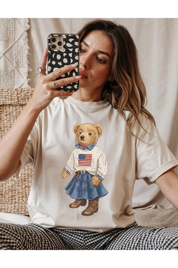 Premium Oversize Cut Short Sleeve Printed T-Shirt