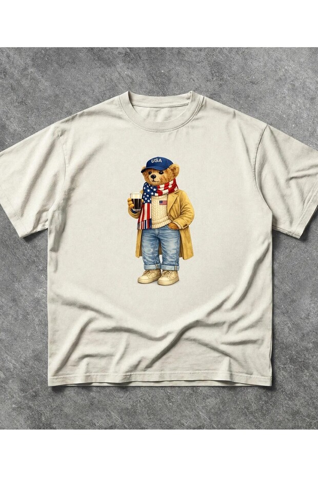 Premium Oversize Cut Short Sleeve Printed T-Shirt