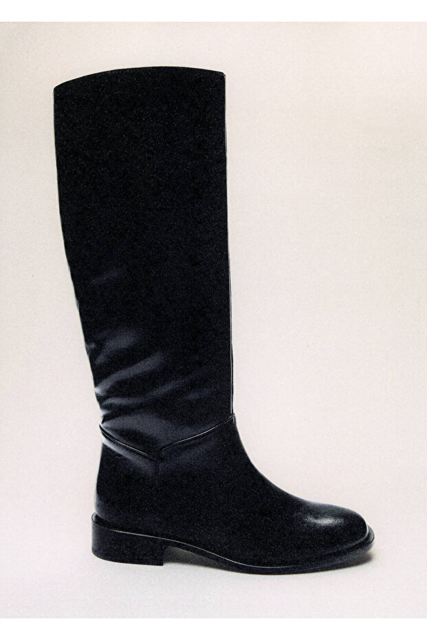 Lange Lederstiefel - 6