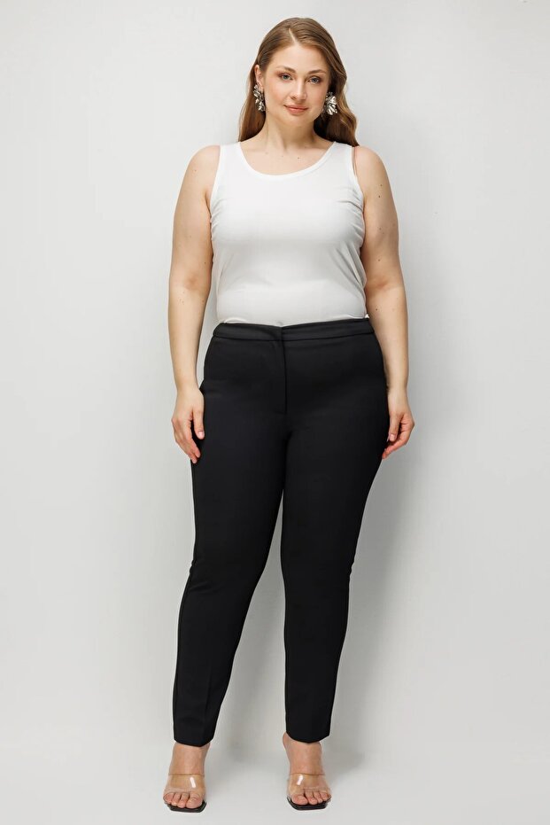 Straight Cut Trousers 4048