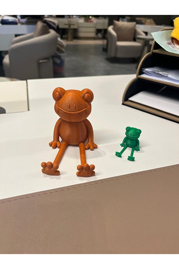 Frog Figured Phone Holder Phone Stand Decoration Desktop Accessory