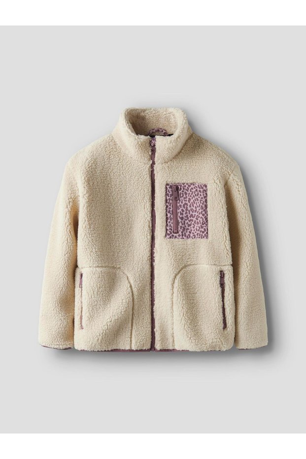 Teddyjacke Leoprint
