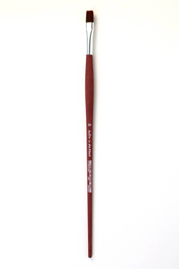 8640 Series Brush No:10 Synthetic Flat Acrylic Paint and Oil Paint Brush
