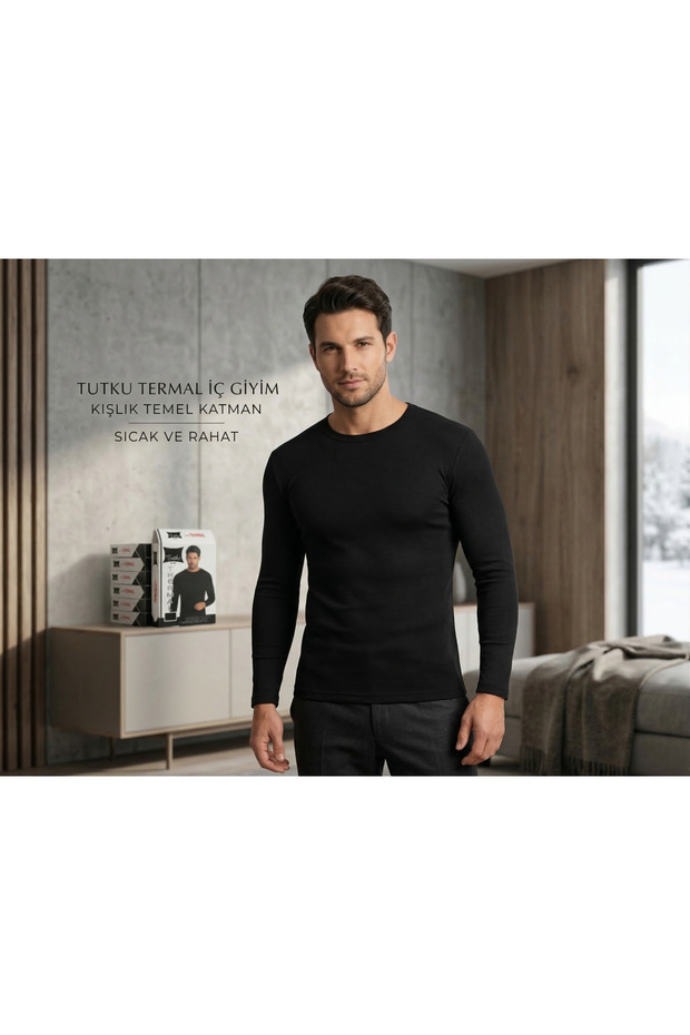 Men's Thermal Top Long Sleeve Underwear Body