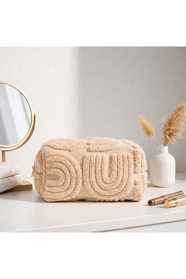 Large Size Gri Punch Fabric Makeup Organizer 20 cm – Star Home’S