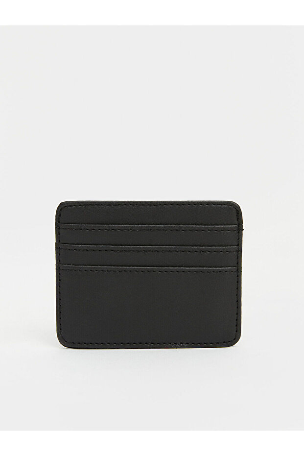 Ozmarka New Season Leather Look Men's Card Holder