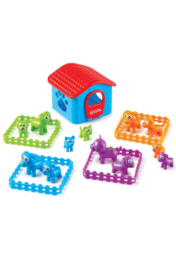 Sorting Game - Colorful Puppies - 2