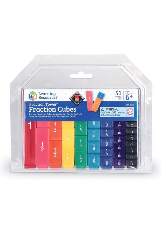 Fraction Tower® - Fraction Cubes - 1