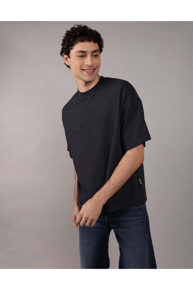 AE Oversized Textured T-Shirt