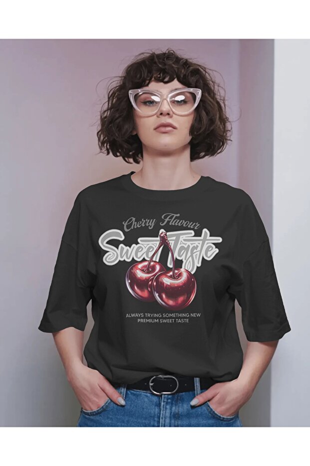 Cherry Printed T-Shirt - 1