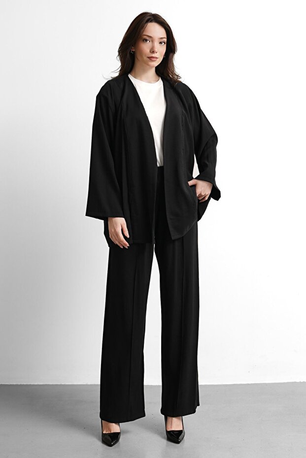 Molly Nelly Women's Belted Top and Bottom Pants Set