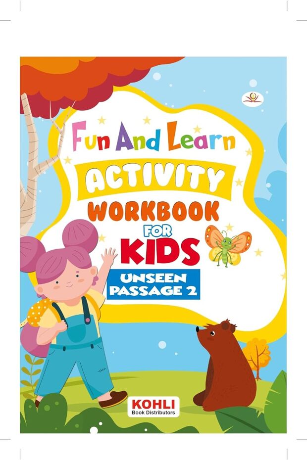 Fun And Learn Activity WORKBOOK For Kids Unseen Passage 2