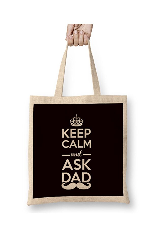 Dad Daddy Father Husband Stepdad Poppa Father's Day Family Tote Bag Long Handle