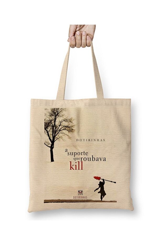 حقيبة قماش Suporte Que Roubava Kill بمقبض طويل