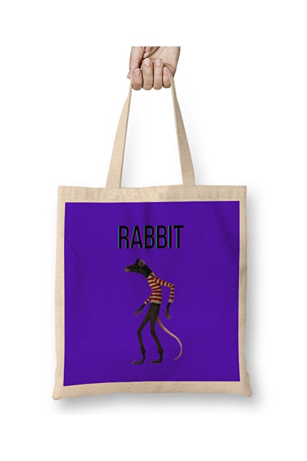 Fantastic Mr Fox-RABBIT Cloth Bag with Long Handle