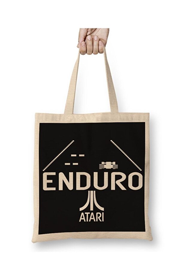 حقيبة يد طويلة من Atari Enduro Game Game Over