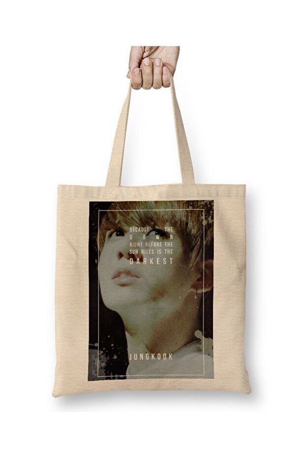 Bts Wings Jungkook Cloth Bag Long Handle