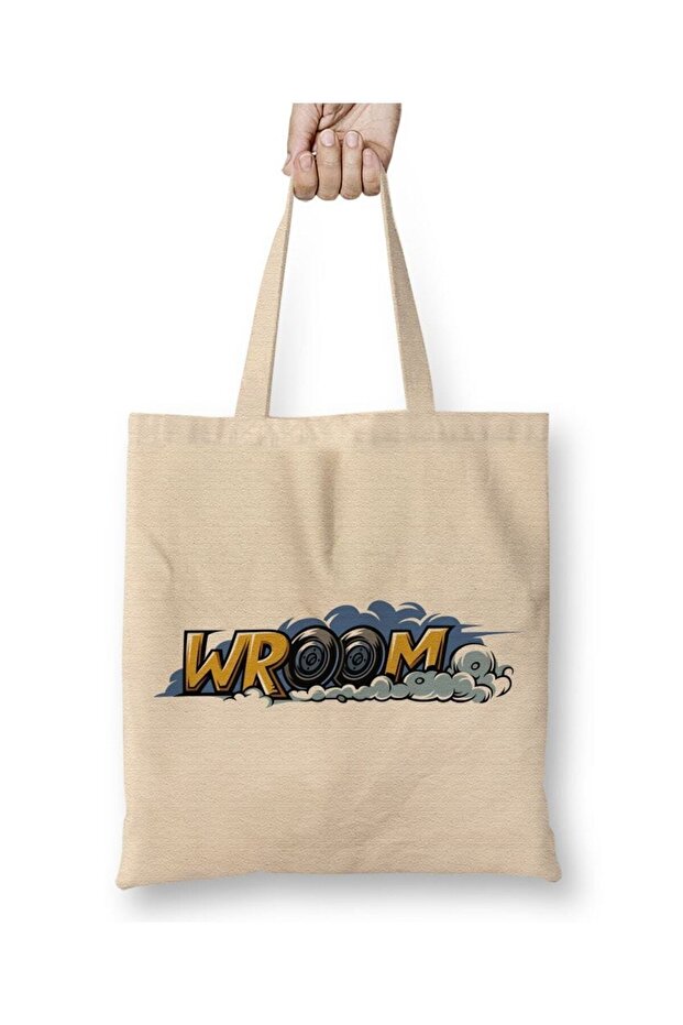 حقيبة قماش Wroom بمقبض طويل