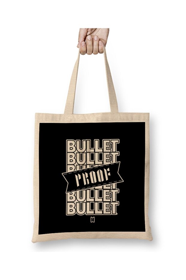 Bts We Are Bulletproof Tote Bag Long Handle
