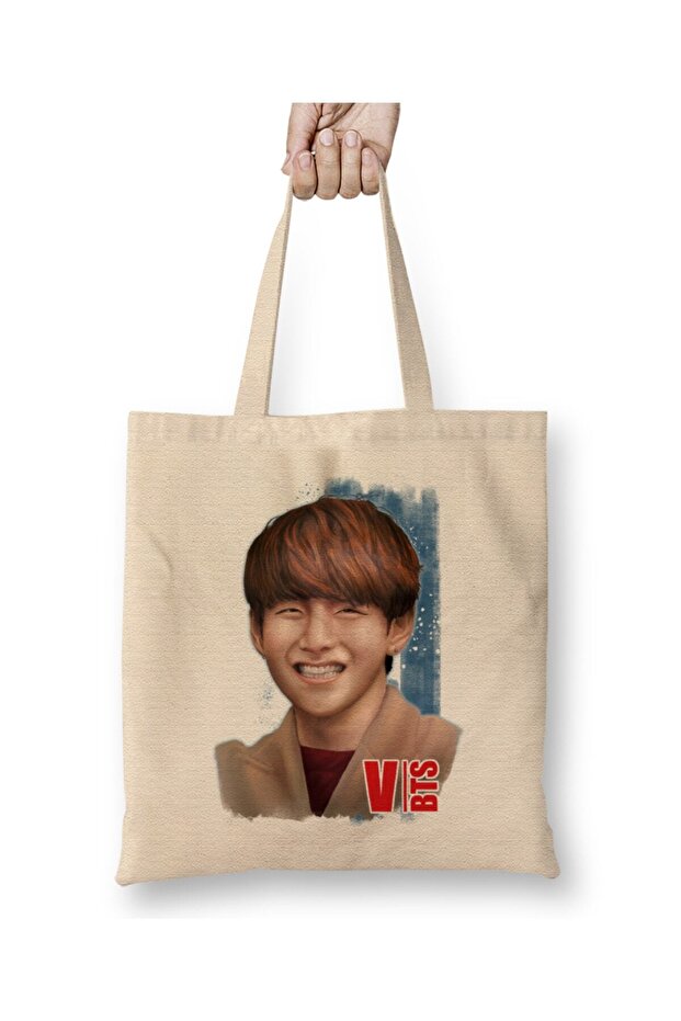 Bts Taehyung Tote Bag Long Handle