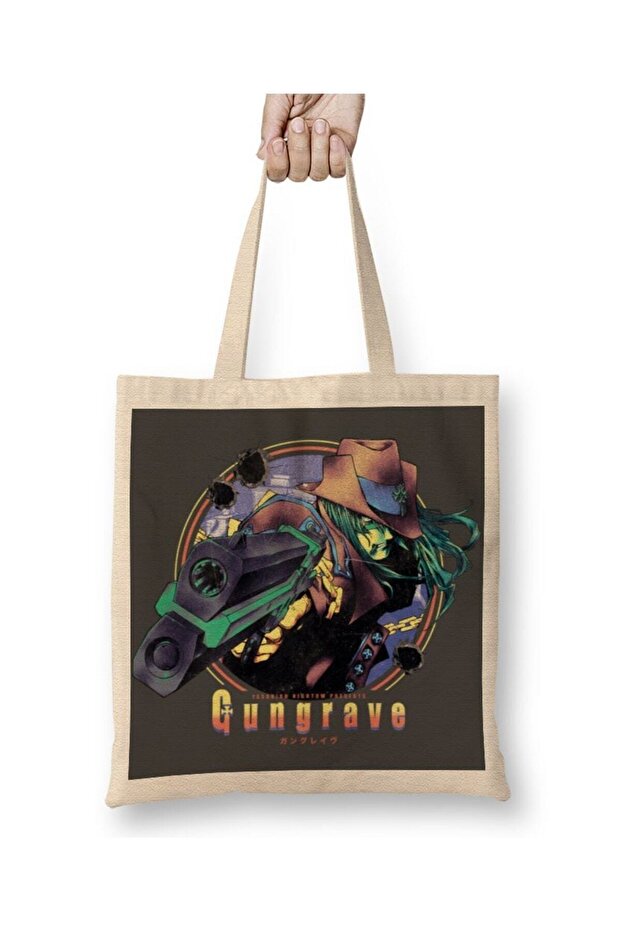 حقيبة قماش Gungrave بمقبض طويل