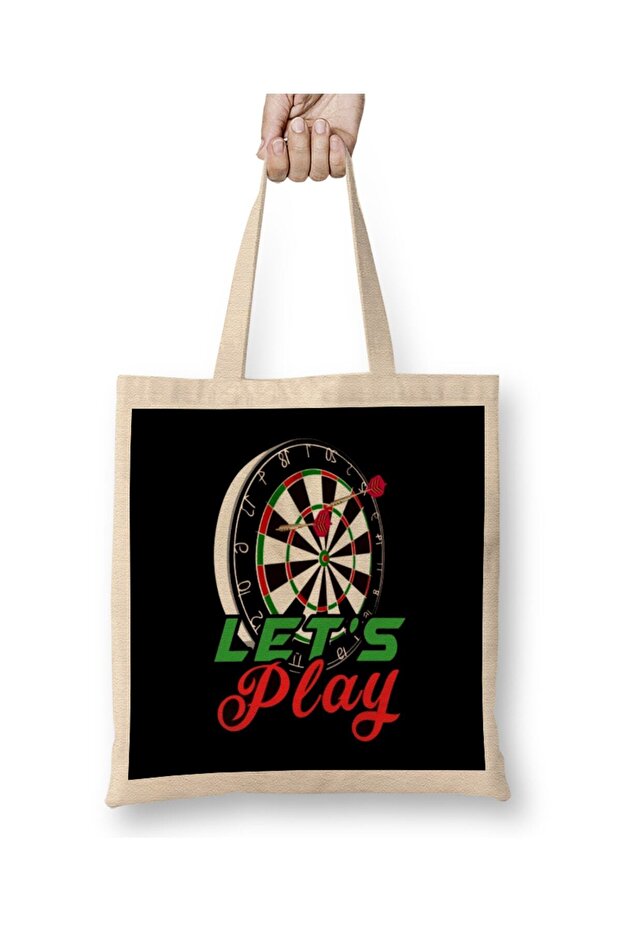 Lets Play Darts Dartboard Dart Player Target Bullseye Arrow Cloth Bag Long Handle