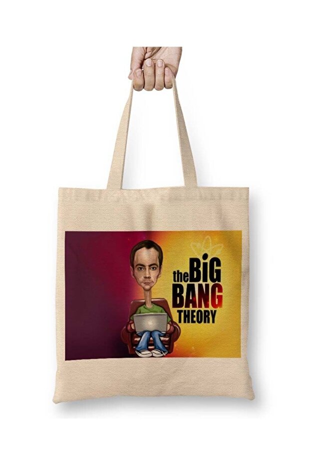 The Big Bang Theory Cloth Bag Long Handle