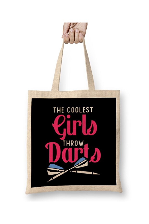 Coolest Girls Throw Darts Arrow Dartboard Dart Player Board Cloth Bag Long Handle