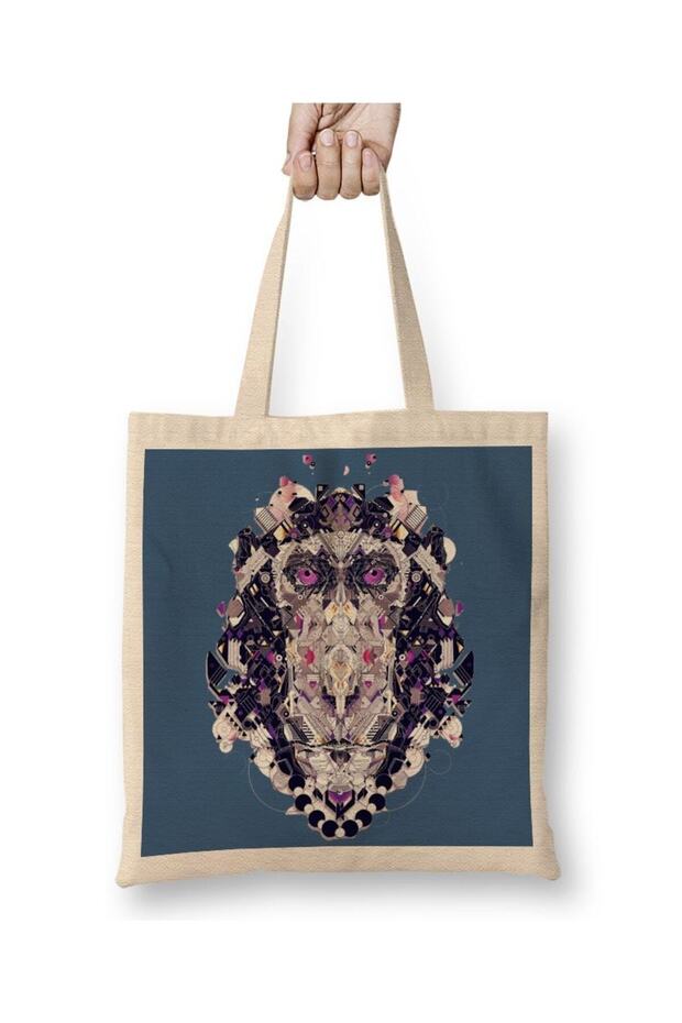 Monkey Cloth Bag Long Handle