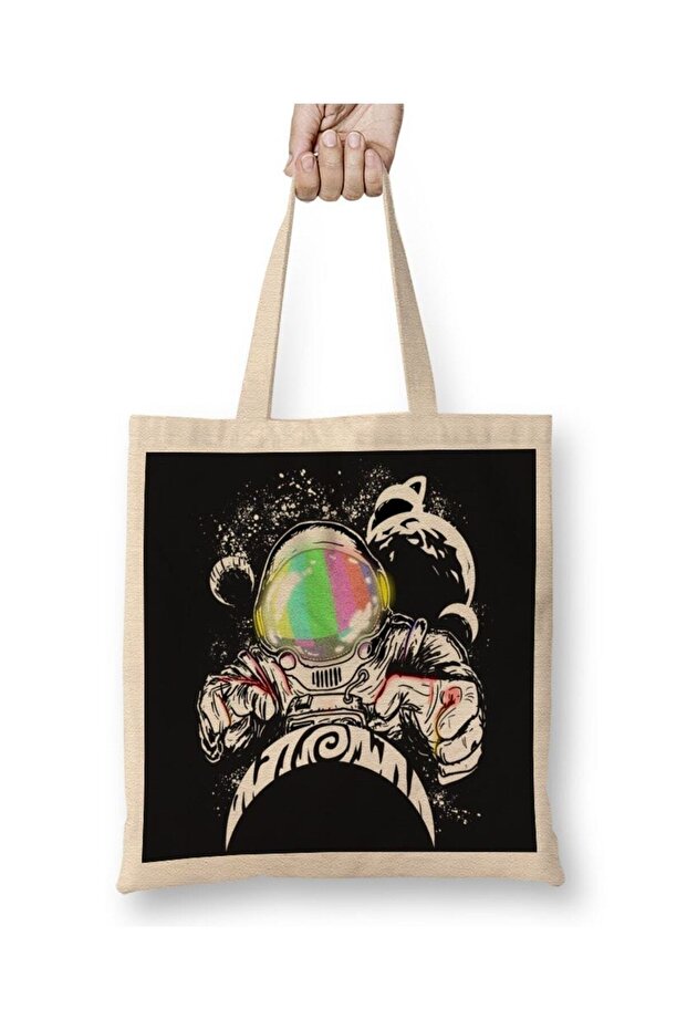 Return The Planet Cloth Bag Long Handle