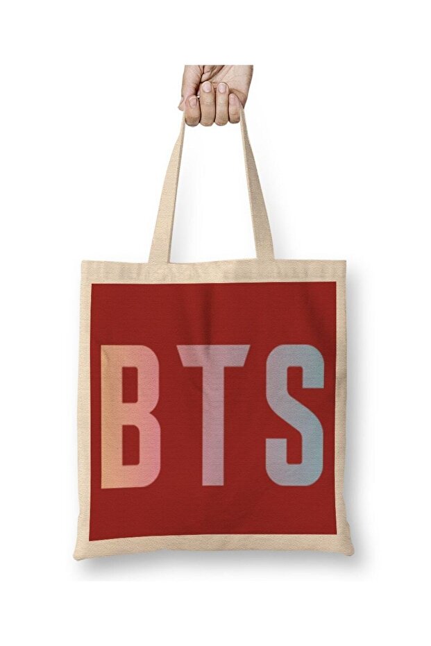 حقيبة قماش BTS 012 بمقبض طويل