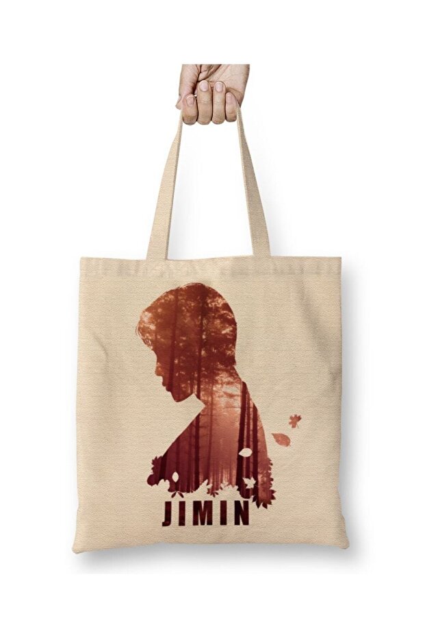 Bts Jimin Tote Bag Long Handle