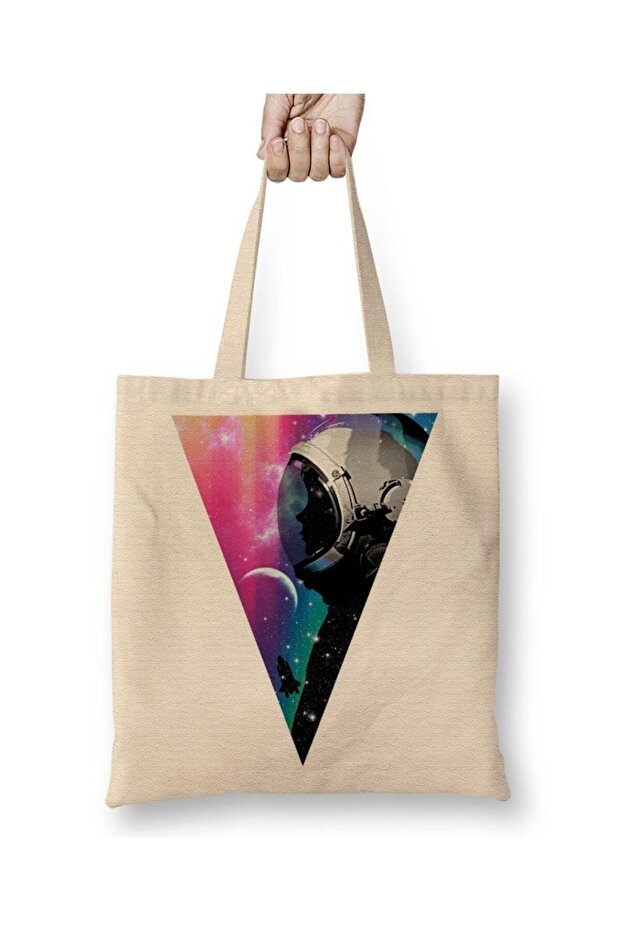 The Astronaut Tote Bag Long Handle